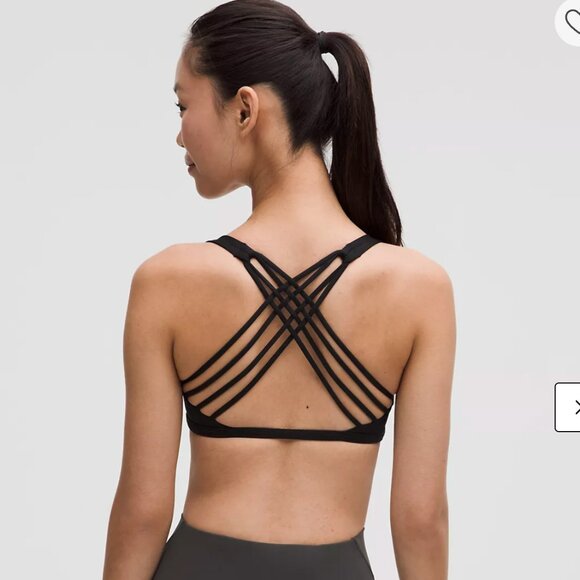 lululemon athletica Other - Lululemon Black Free to Be Sports Bra
